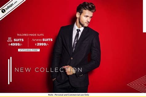 Hero image showcasing premium men's clothing